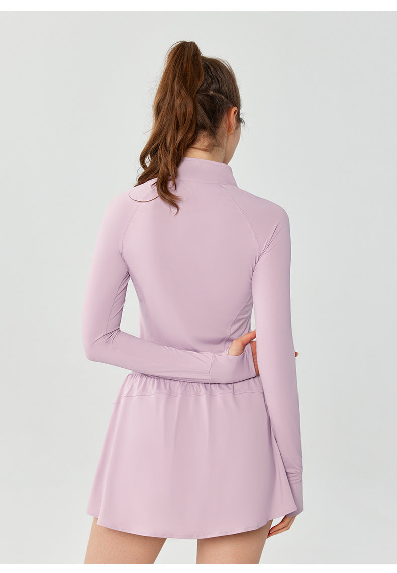 L2668# Women Sunscreen Jackets And Skirts Set