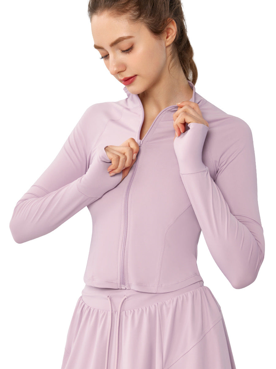 L2668# Women Sunscreen Jackets And Skirts Set