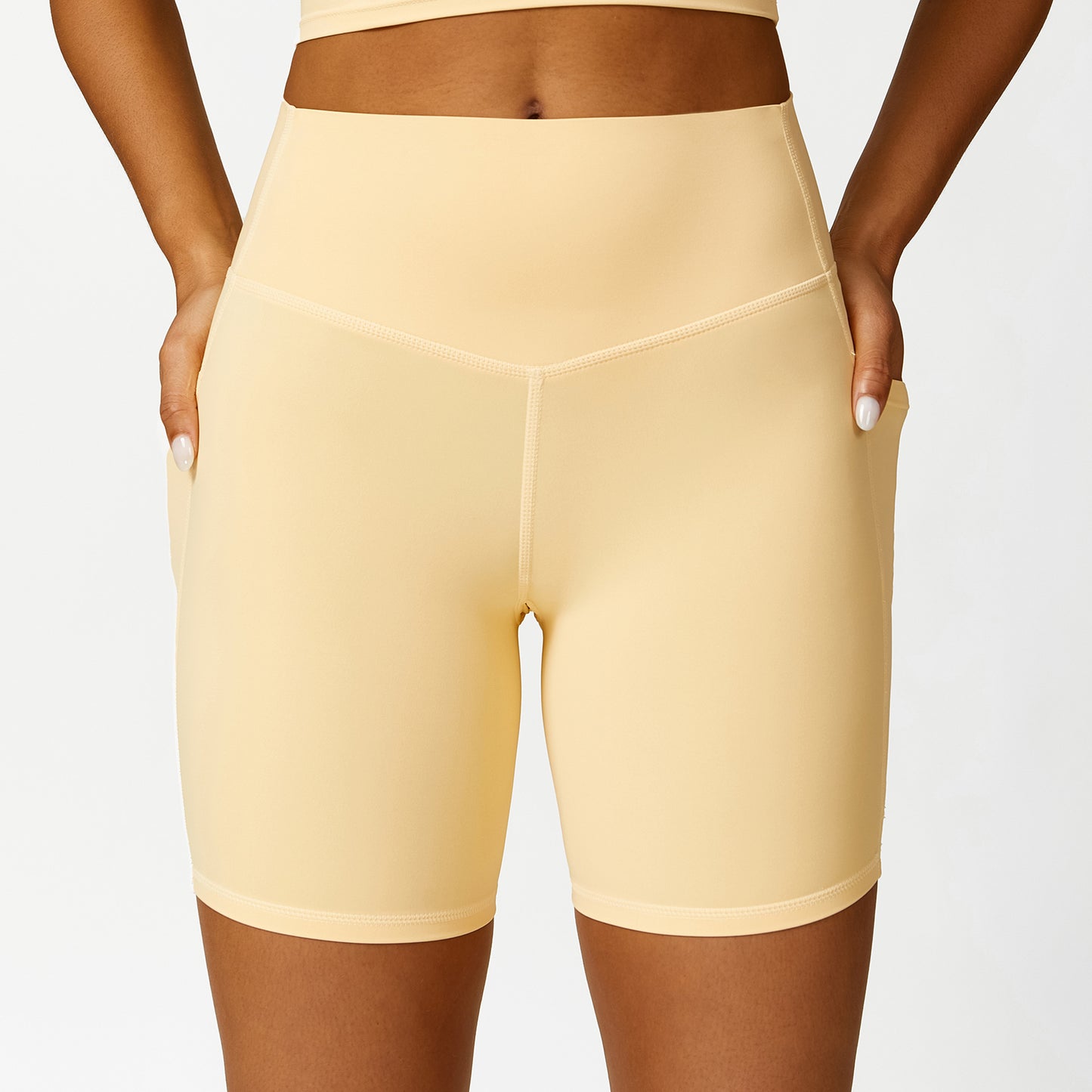 L2929# Women Yoga Bra Shorts Pants Set