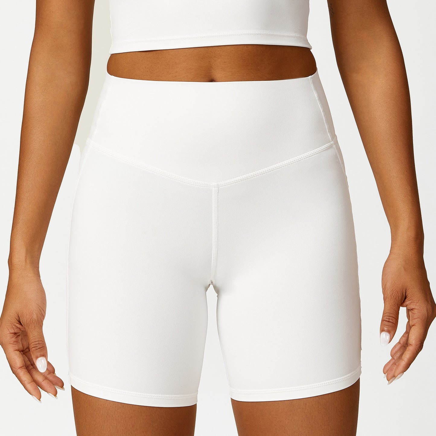 L2929# Women Yoga Bra Shorts Pants Set