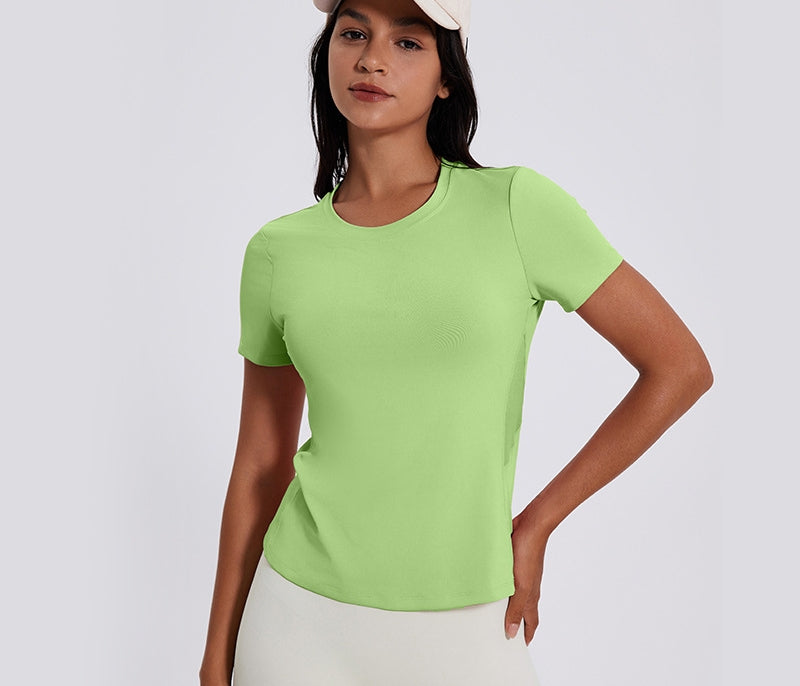L2989# Women Yoga Shirts