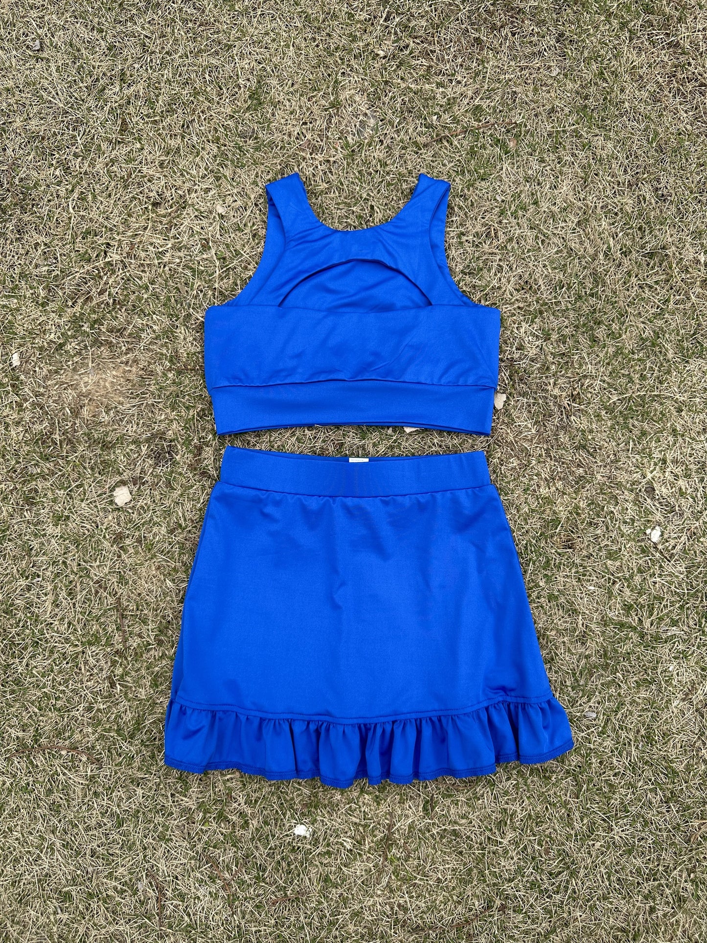 L2239# Kids Bra and Skirt Set
