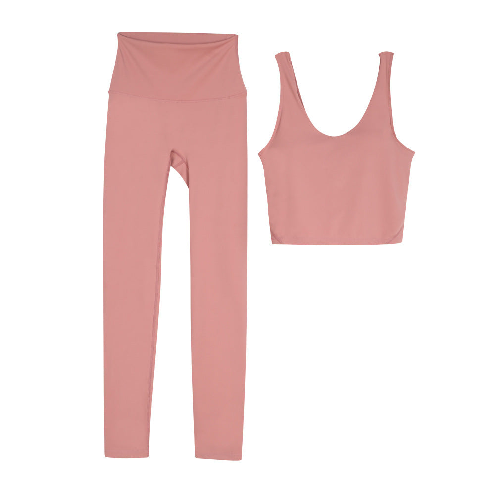 L3139# Women Yoga Bra pants Set