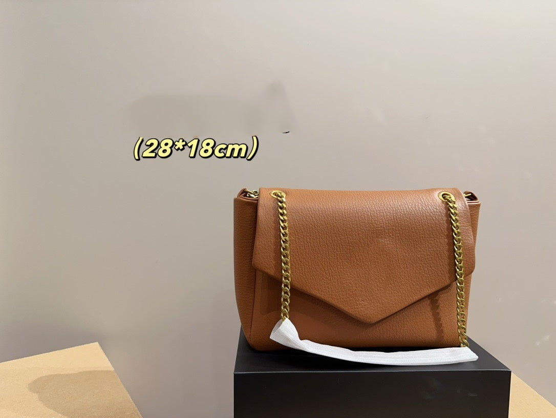 E1068# Real Leather Bag