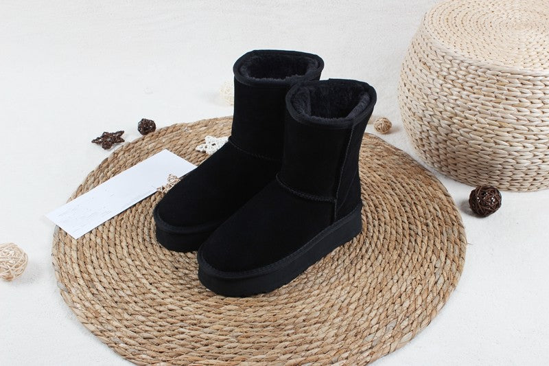 3434# Real leather boots