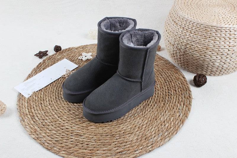 3434# Real leather boots