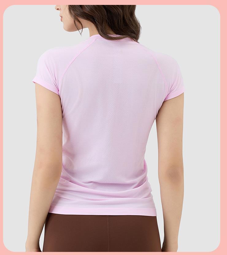 L2850# Women Yoga Shirts