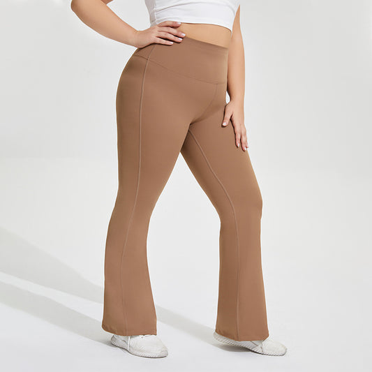 #2004 Plus Size Flared Trousers