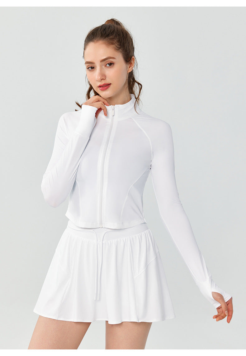L2668# Women Sunscreen Jackets And Skirts Set