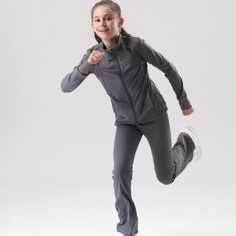1886-1# Kids Jackets Pants Set