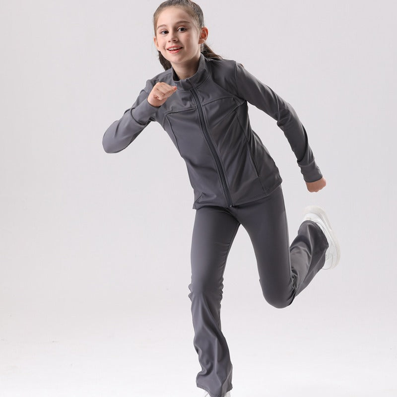 1886-1# Kids Jackets Pants Set