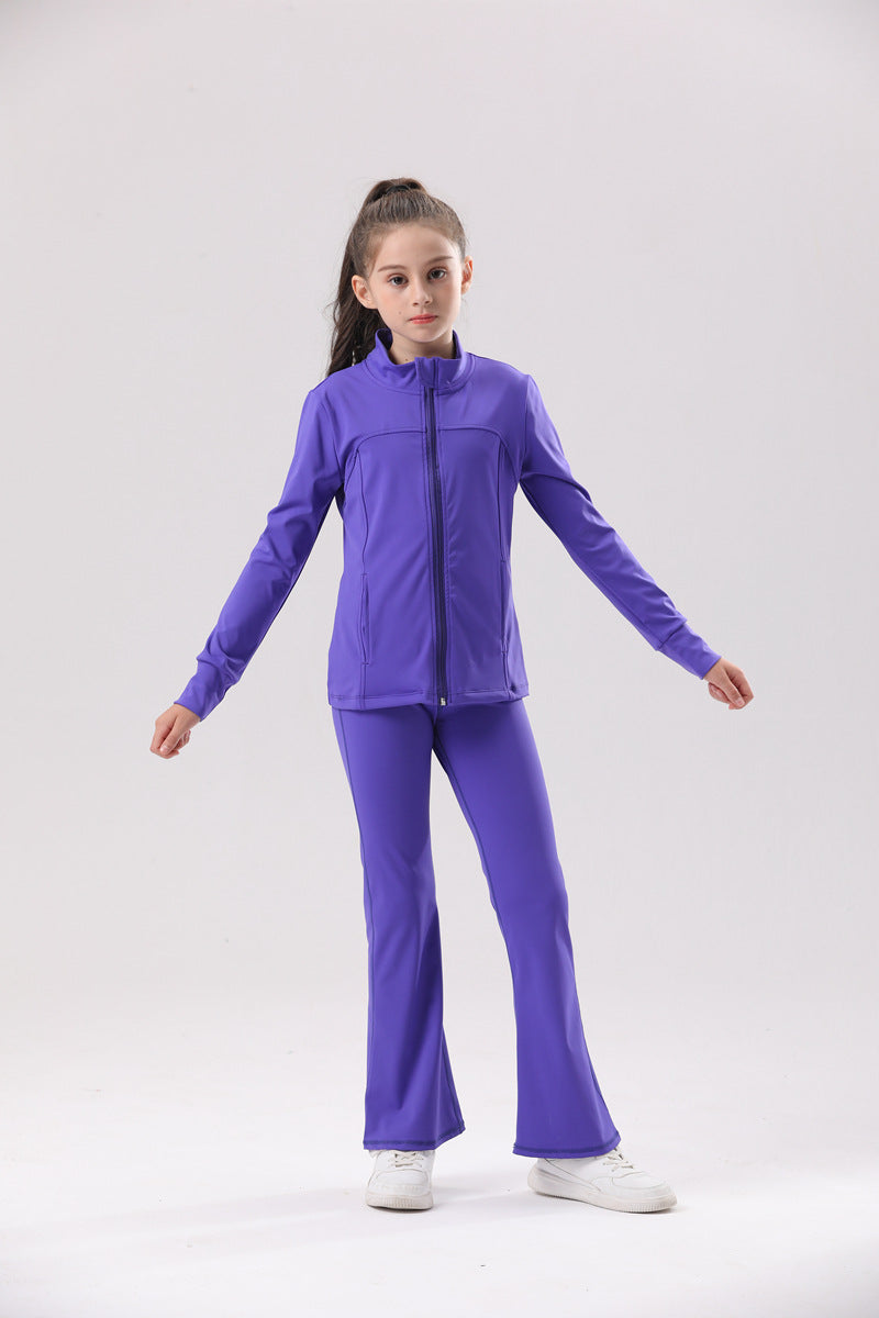 1886-1# Kids Jackets Pants Set