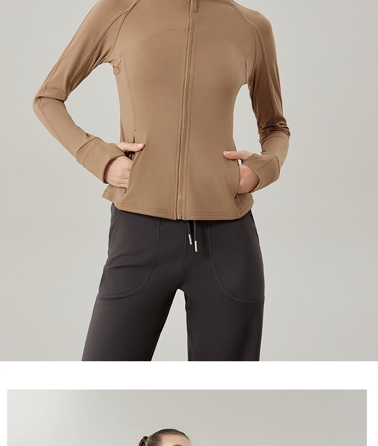1916# Women Tank Jackets Pants Set
