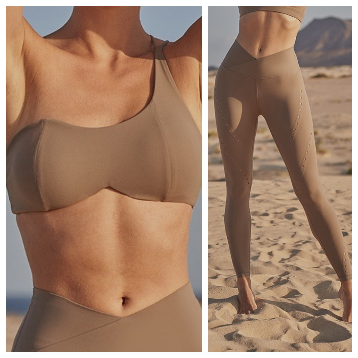 413-1# AL Women Yoga Bra Set