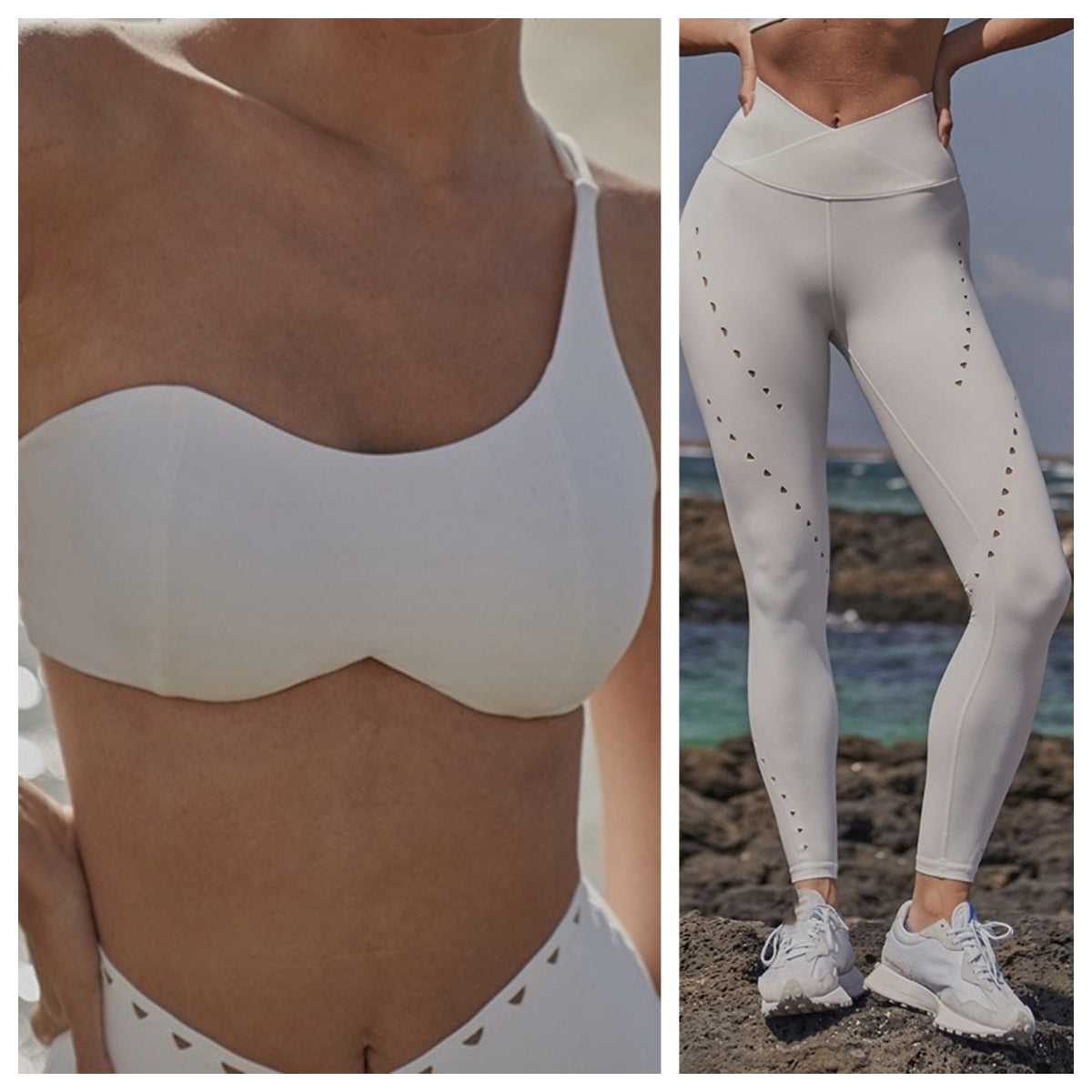 413-1# AL Women Yoga Bra Set
