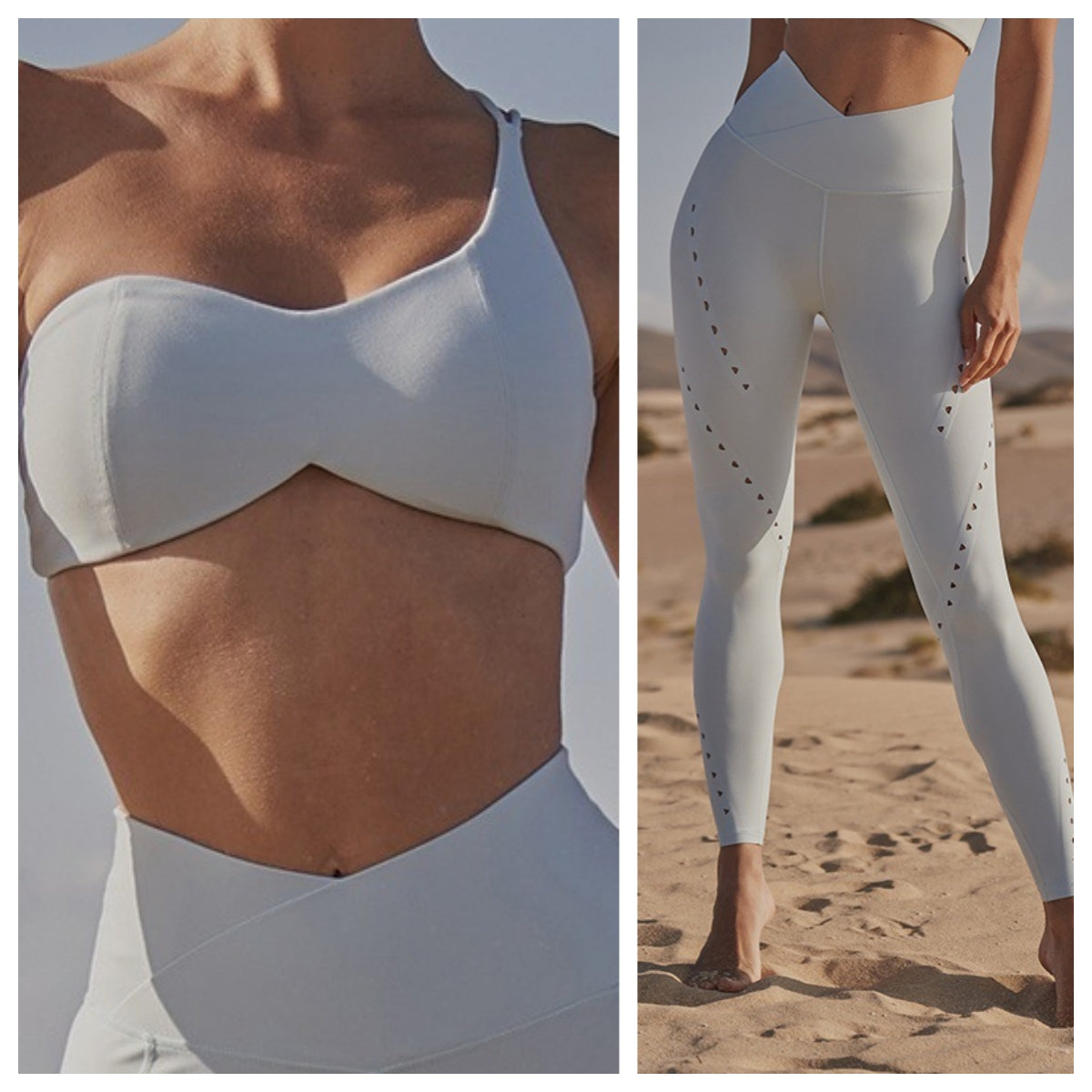 413-1# AL Women Yoga Bra Set