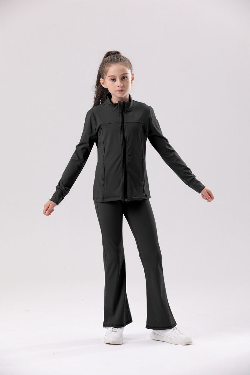1886-1# Kids Jackets Pants Set