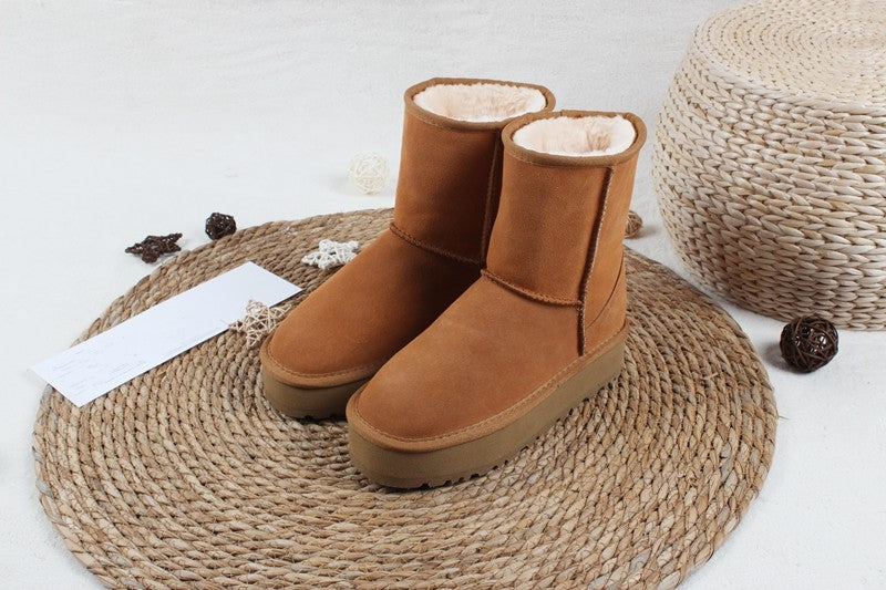 3434# Real leather boots