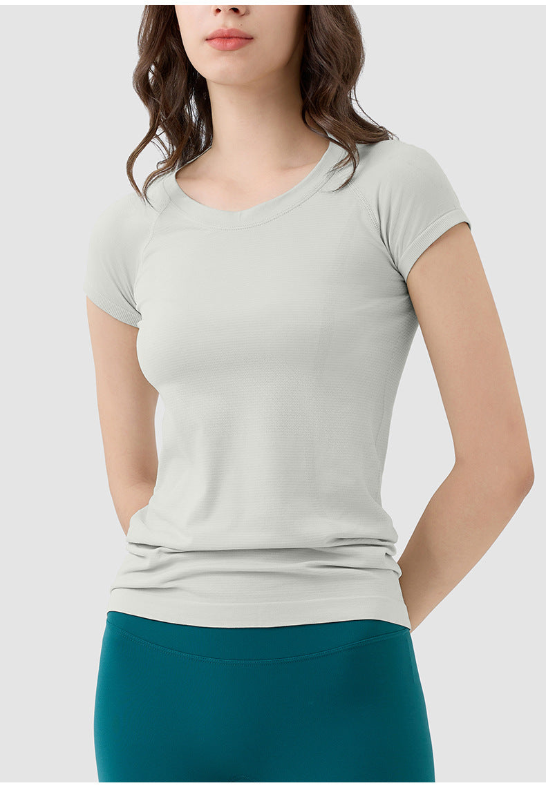 L2850# Women Yoga Shirts