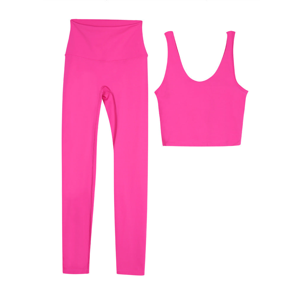 L3139# Women Yoga Bra pants Set
