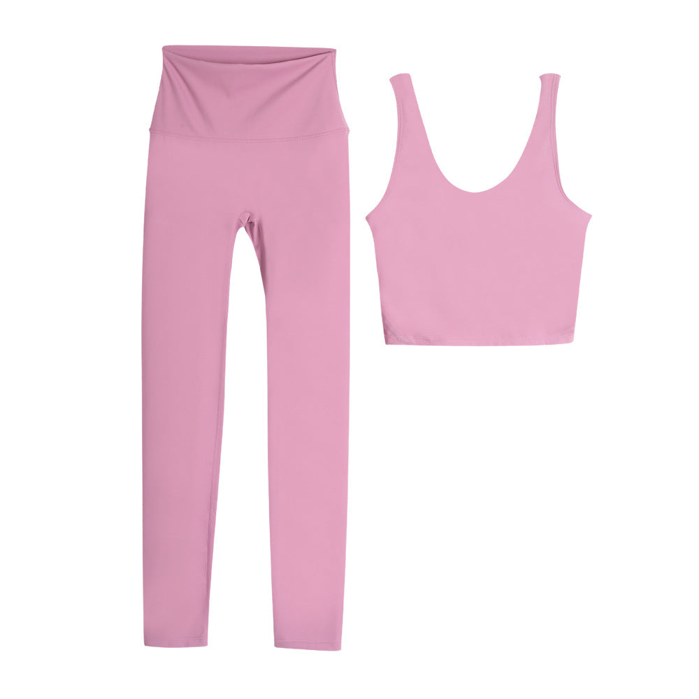 L3139# Women Yoga Bra pants Set