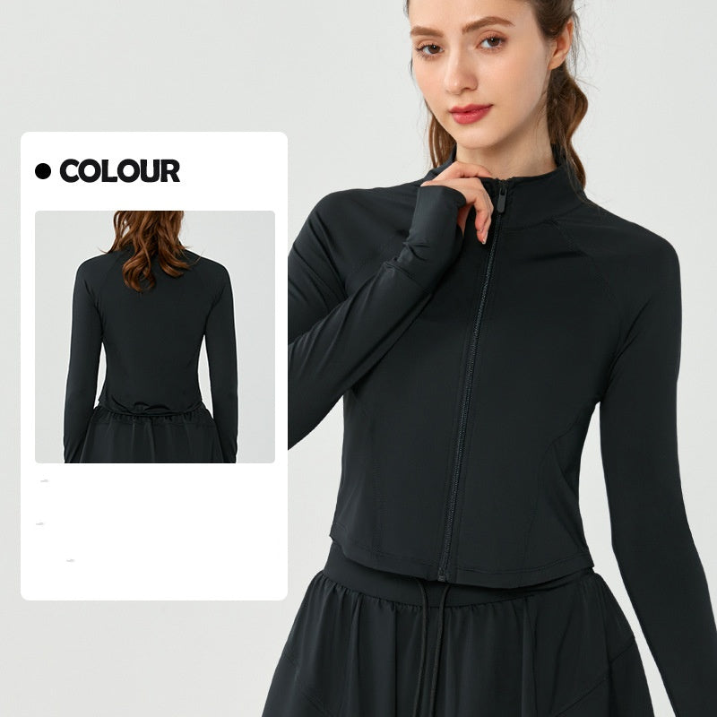 L2668# Women Sunscreen Jackets And Skirts Set