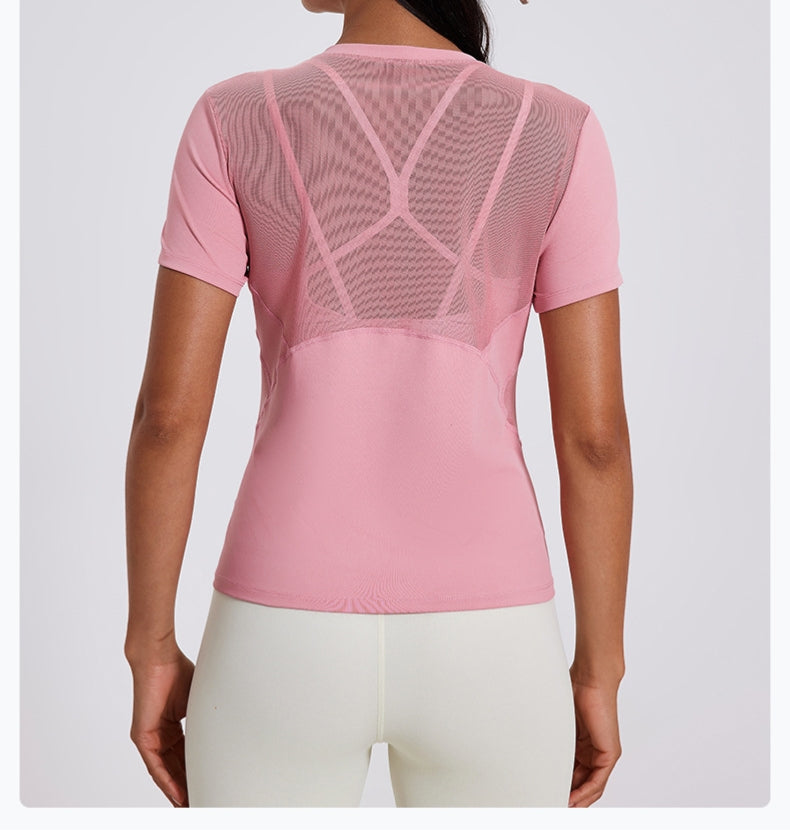 L2989# Women Yoga Shirts