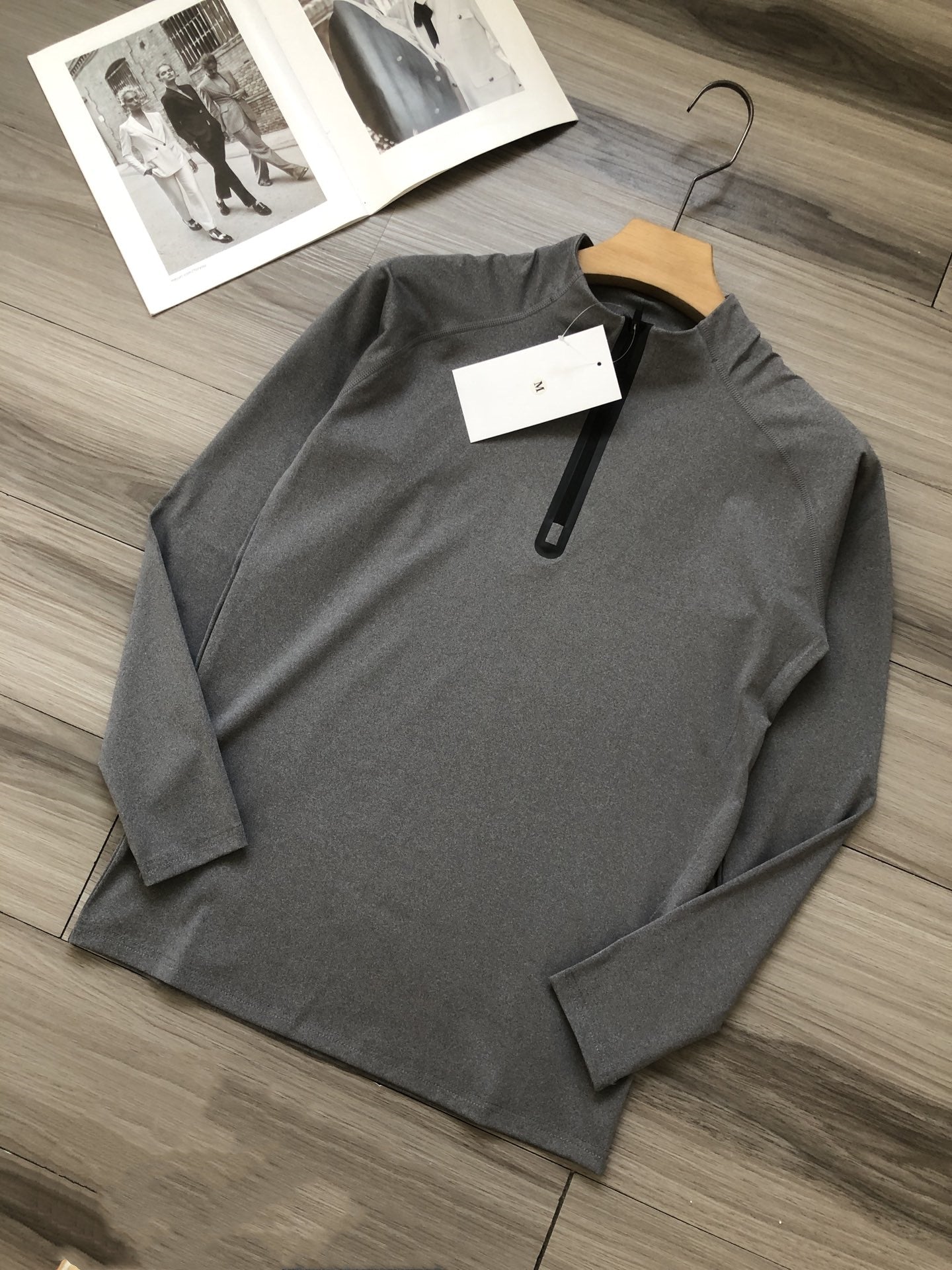 L3377# GX  Men Half Zip Pullover