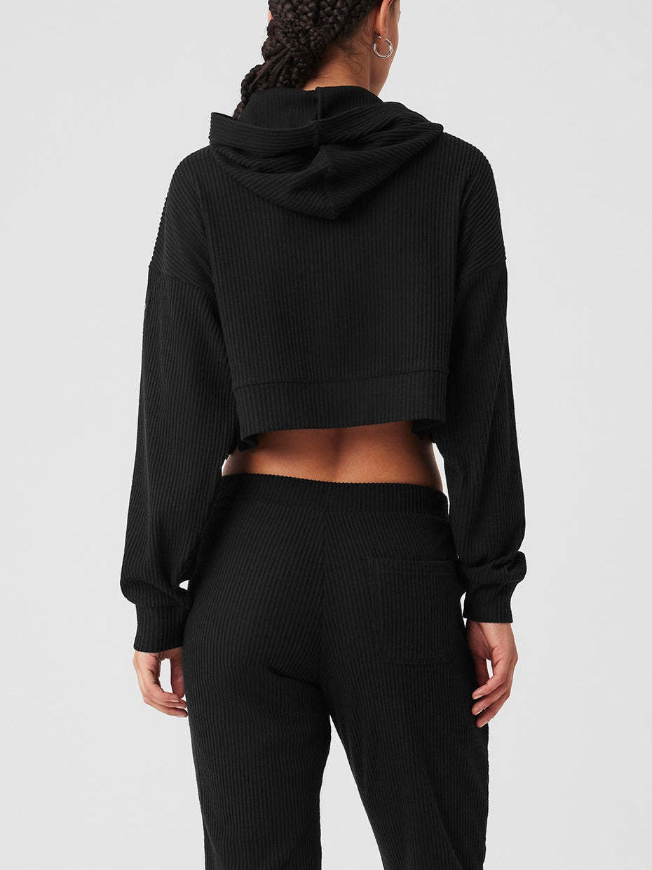 548# A Women Hooded Sweatshirts Pants Set