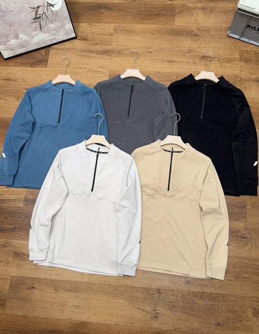 L3567# GX Men Haif Zip Pullover