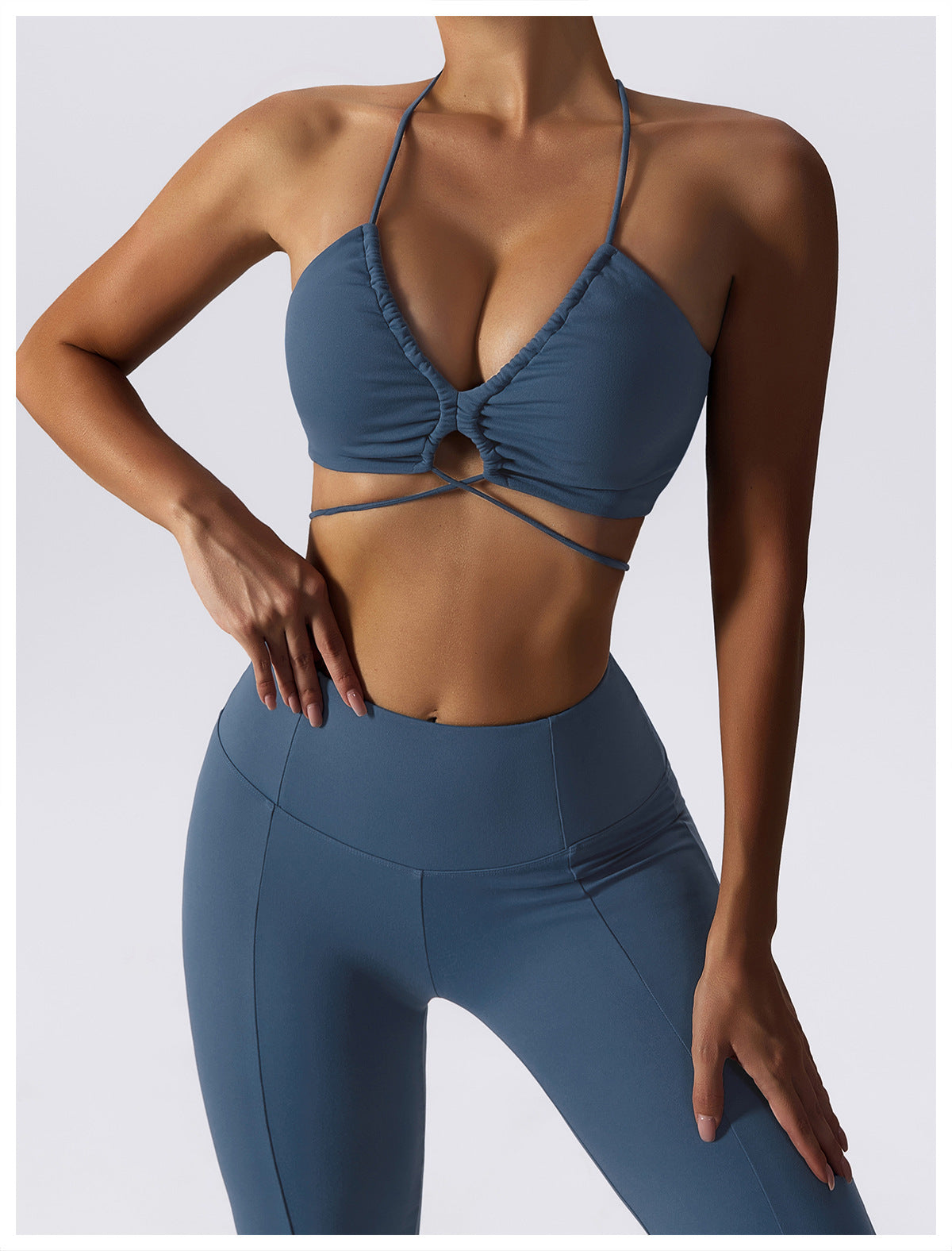 331# AL Women Yoga Bra Pants Set