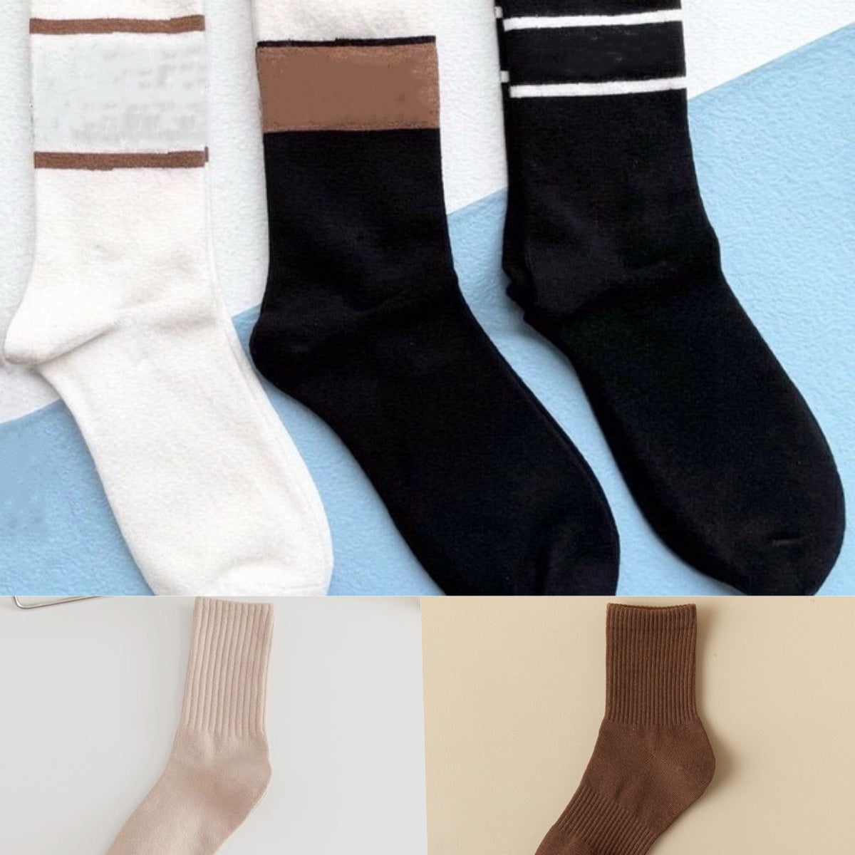 E3958# Unisex Socks 5Pairs/Set