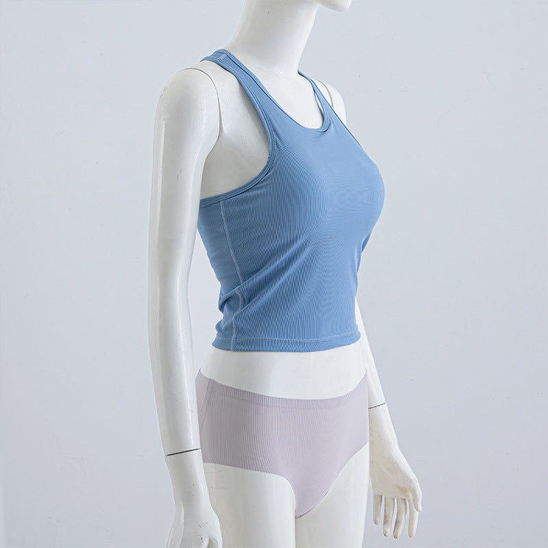 L4023# Women Yoga Vest