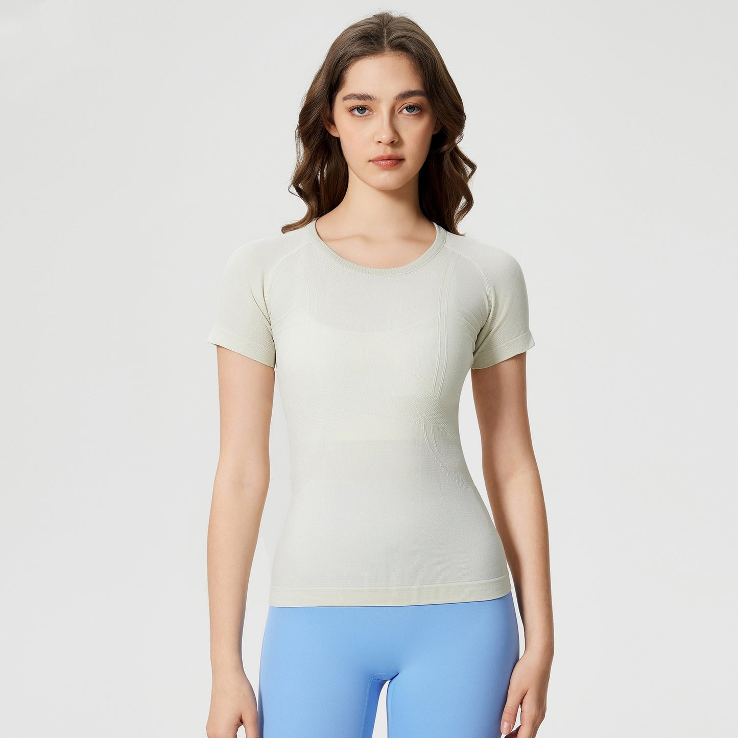 L4091# Women Yoga Shirts