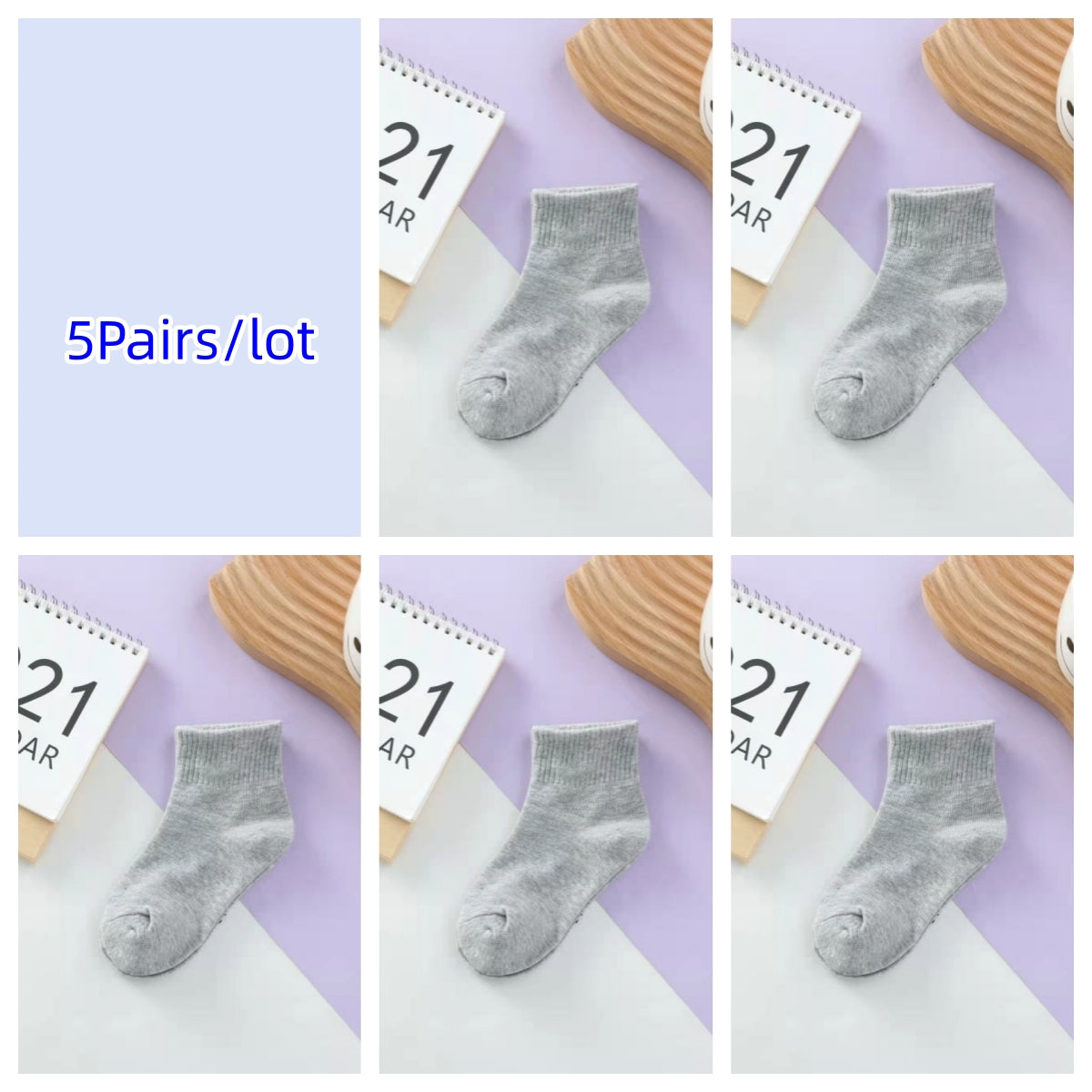 E3547# Kids Cotton Socks