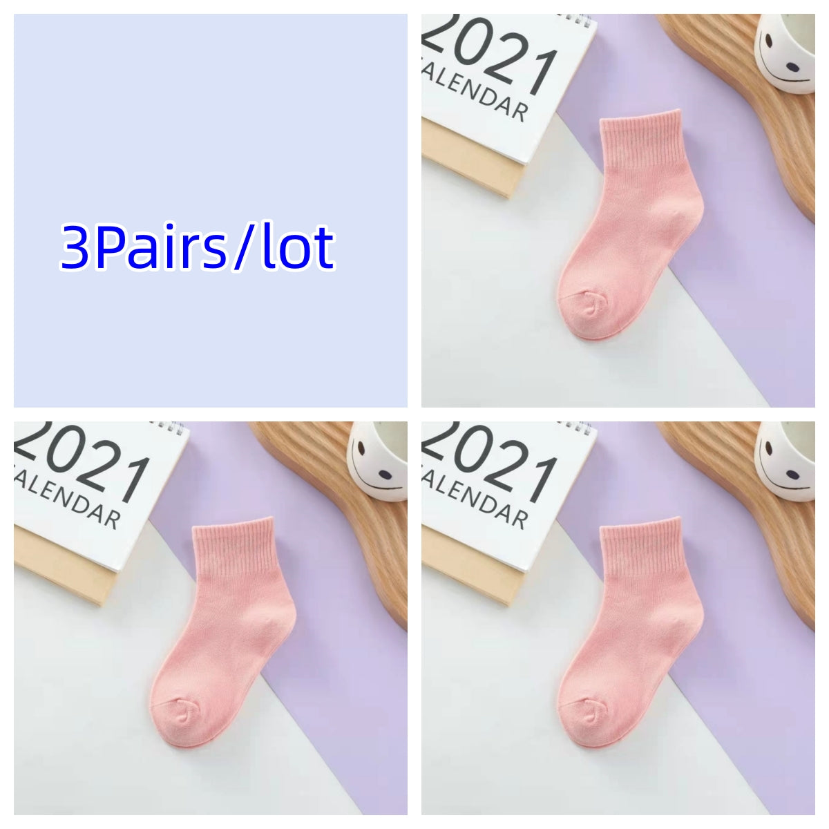 E3547# Kids Cotton Socks