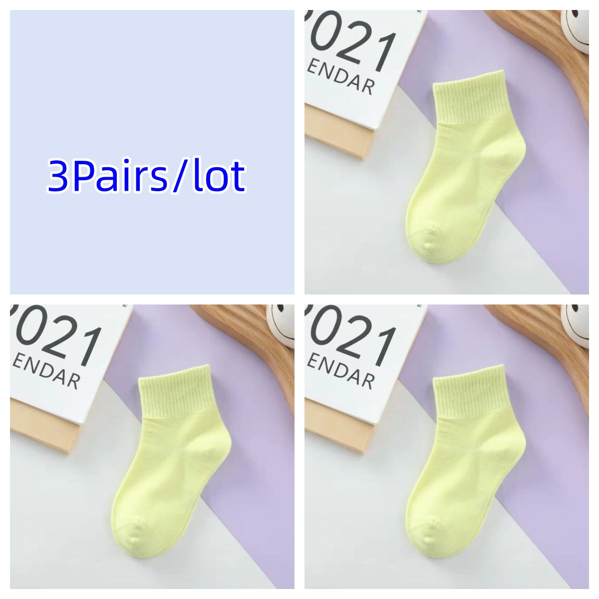 E3547# Kids Cotton Socks