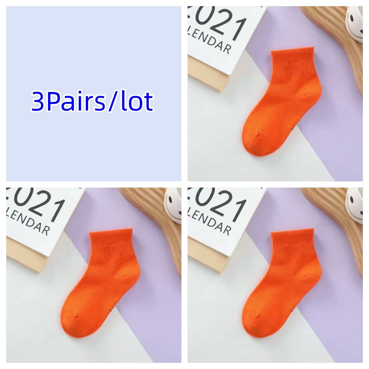 E3547# Kids Cotton Socks