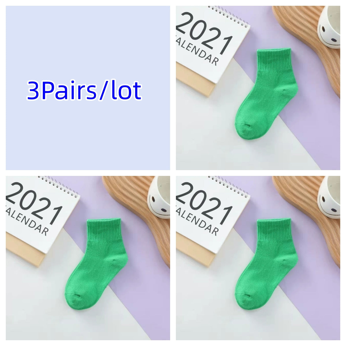 E3547# Kids Cotton Socks