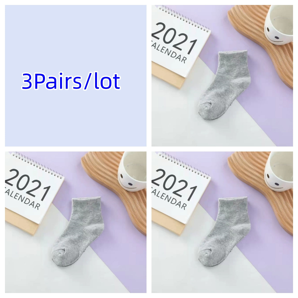 E3547# Kids Cotton Socks