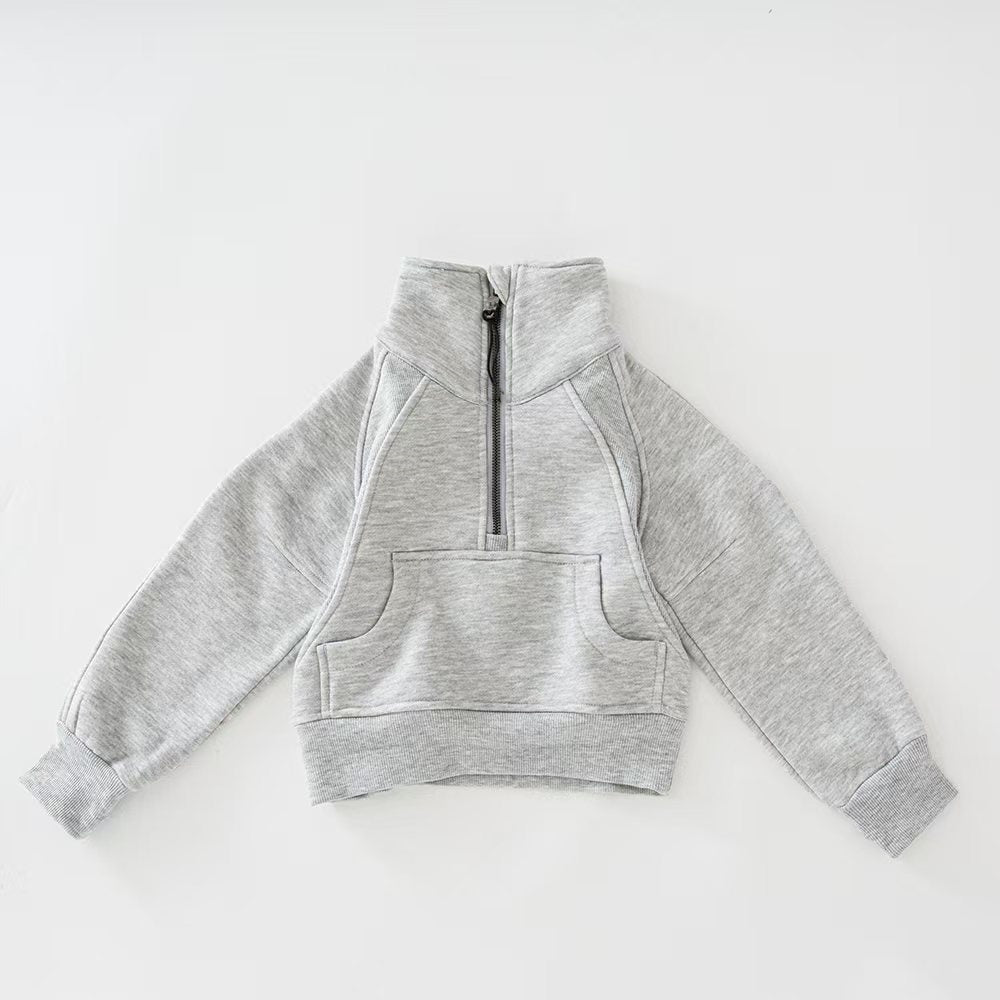 25% Discount L3233# Adult And Kids Embroidery Hoodies