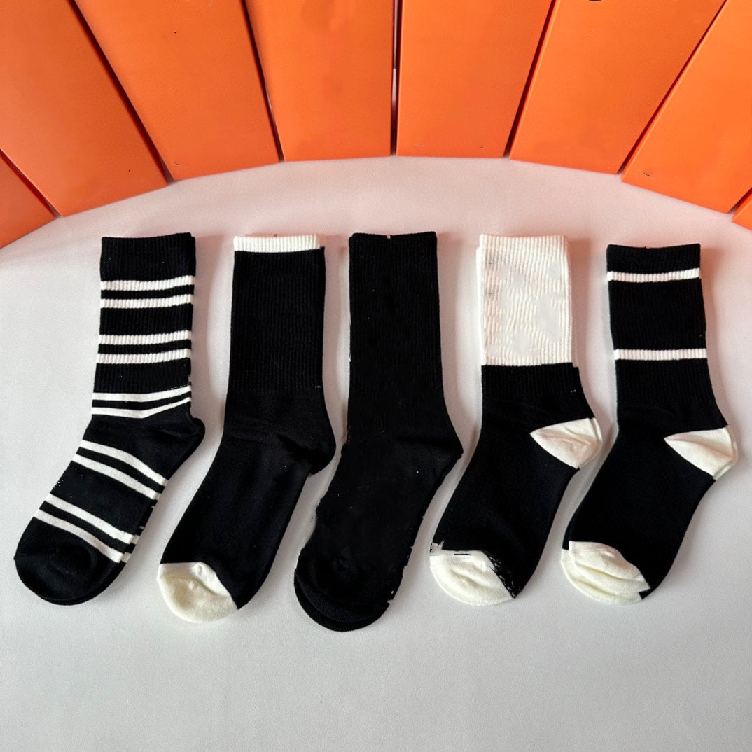 E3414# Unisex Socks 5Pairs/Set