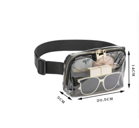 3428# clear Waist bag