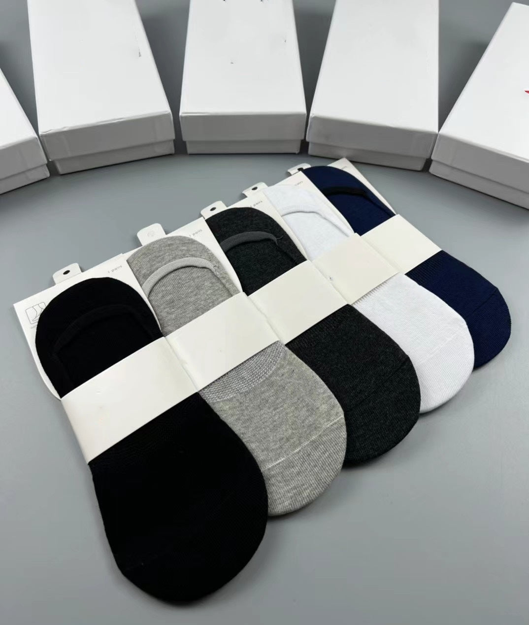 L3507# Unisex Cotton Socks 5Pairs/Set