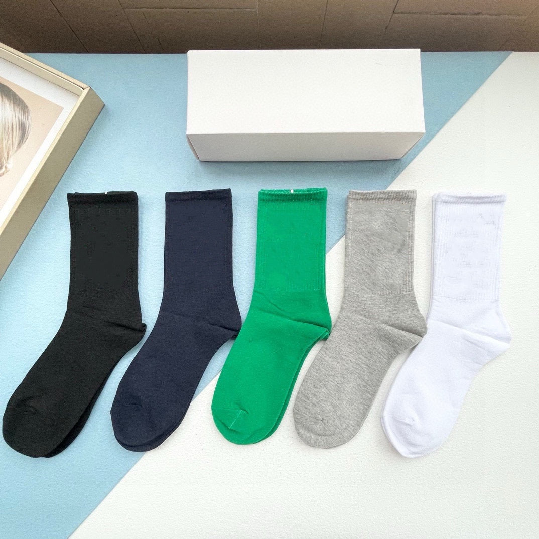 E3959# Unisex Socks 5Pairs/Set