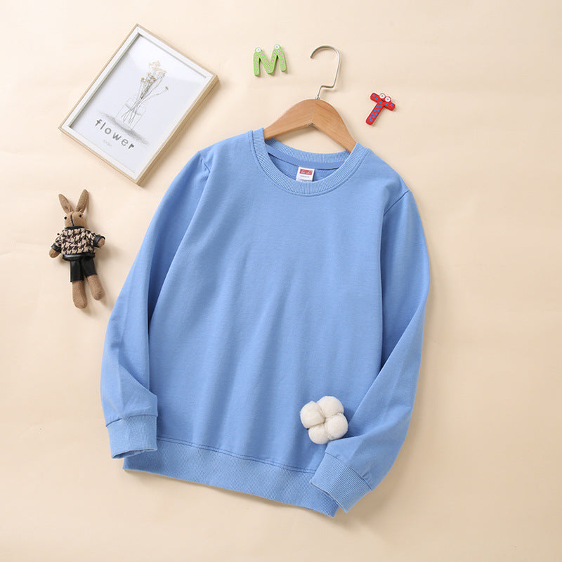 L3586#  Kids Cotton Pullovers