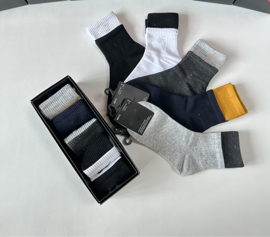 E3501#  Unisex Socks 5Pairs/Set