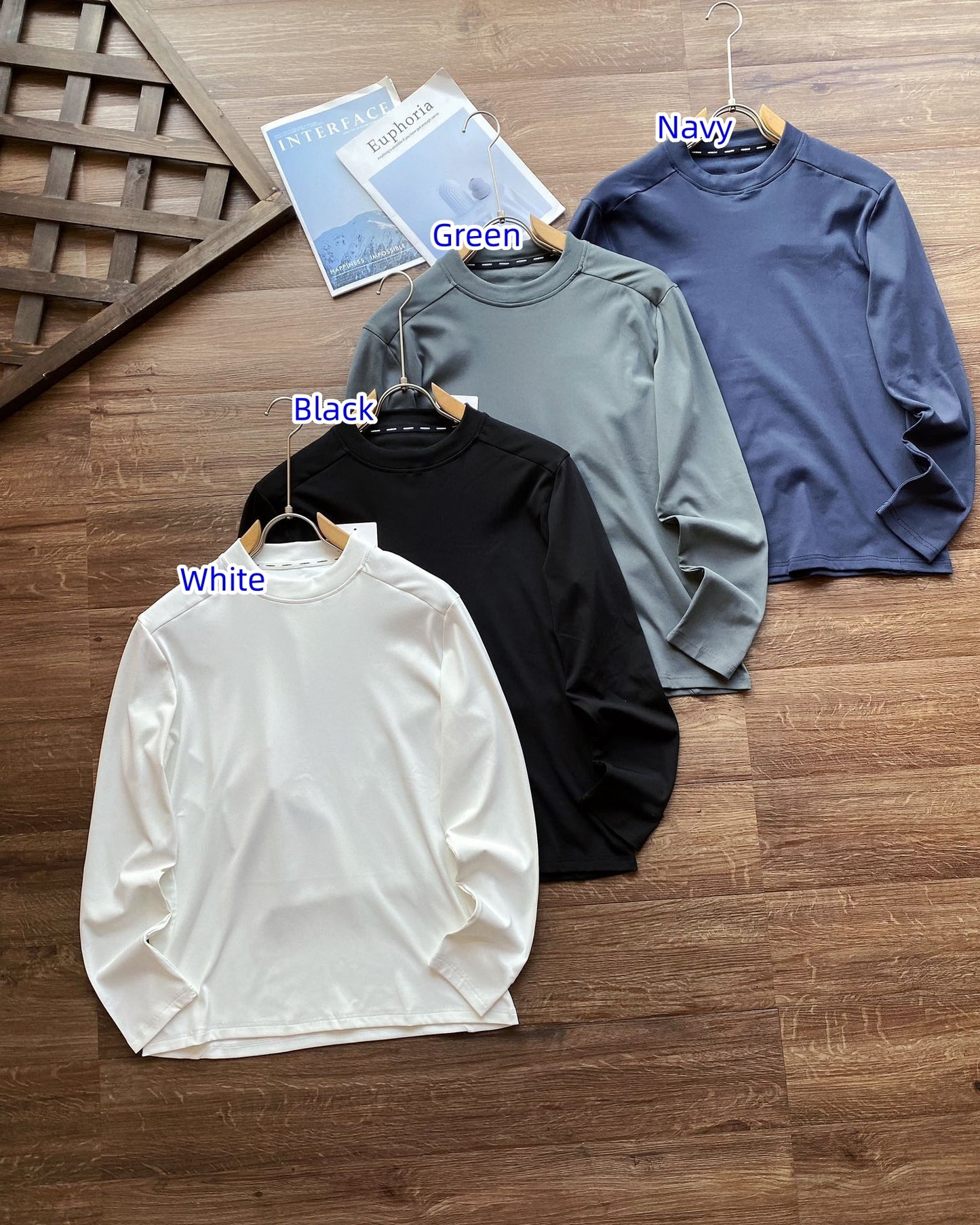 L3381# XY Men Long Sleeve Shirts