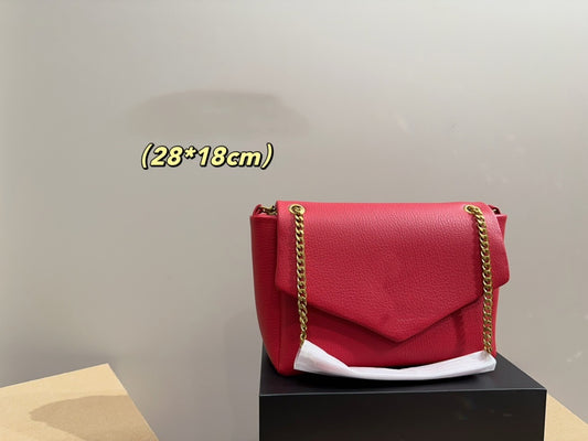 E1068# Real Leather Bag