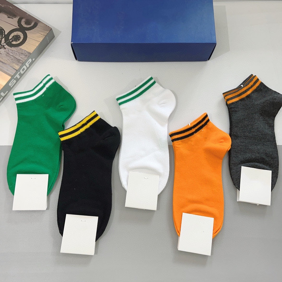 E4075# Unisex Socks 5Pairs/Set